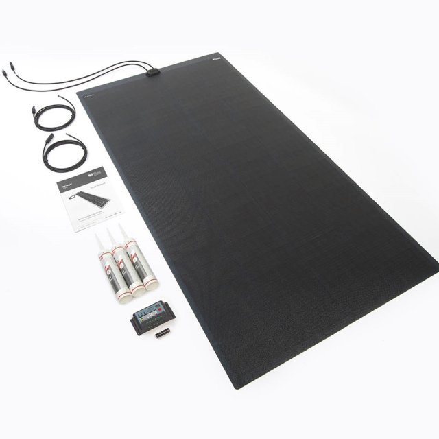 Solar Technology Solar Technology 290W MHD Flexi Top Exit Solar Panel Glue & 20A PWM