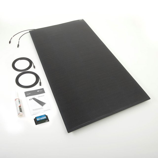 Solar Technology Solar Technology 290W MHD Flexi Rear Exit Solar Panel Glue & 20A PWM