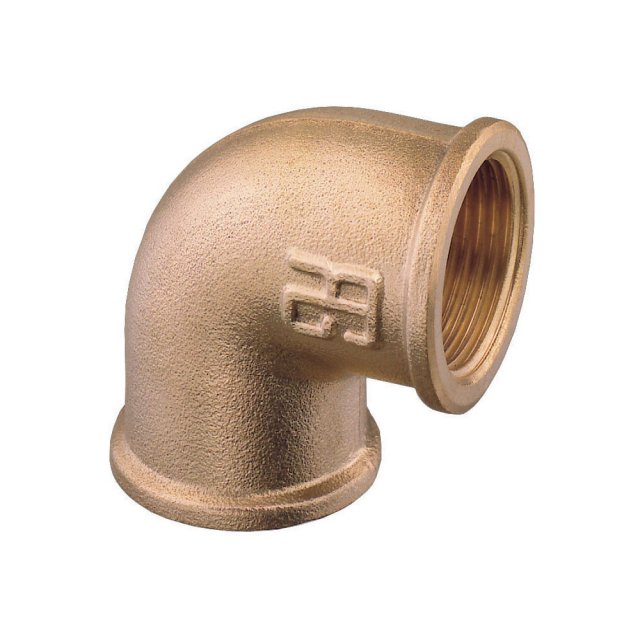 Guidi Guidi Brass 45 deg. Elbow F-F 1/4 in