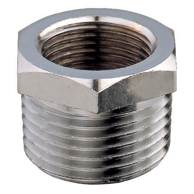 Guidi Guidi Chrome Bushing M-F 4 in x 3 in