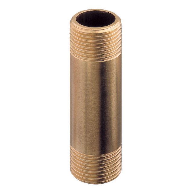 Guidi Guidi Brass Barrel Nipple Male 3/8 in x 60 mm