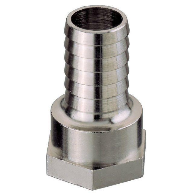 Guidi Guidi Nickel Plated Hose Connector F 1/2 in x 15 mm