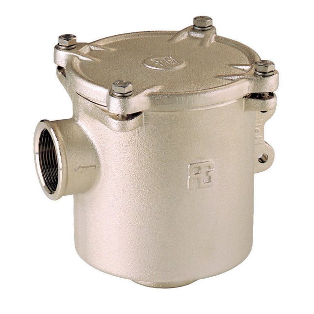 Guidi Guidi Nickel Plated Bronze Water Strainer in Ionio in 1 in 1/4