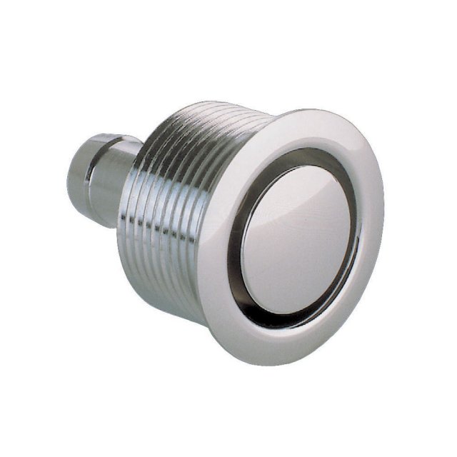 Guidi Guidi Chrome-Plated Brass Flush Tank Vent - Straight - 16 mm