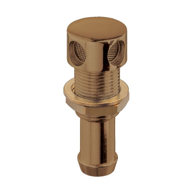 Guidi Guidi Polished Brass Straight Vent 3/4 in x 20 mm