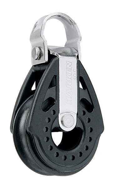 Harken Harken BLK-40MM CARBO 90 DEGREE W/PIN