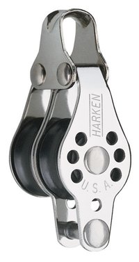 Harken Harken BLK-MICRO DBL W/BKT (227A)