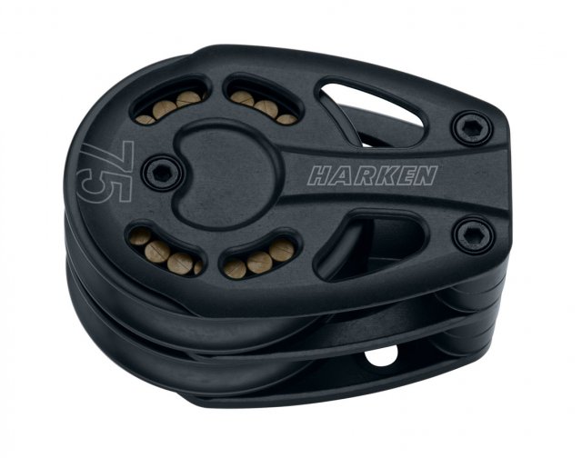 Harken Harken Black Magic 75mm Double Footblock