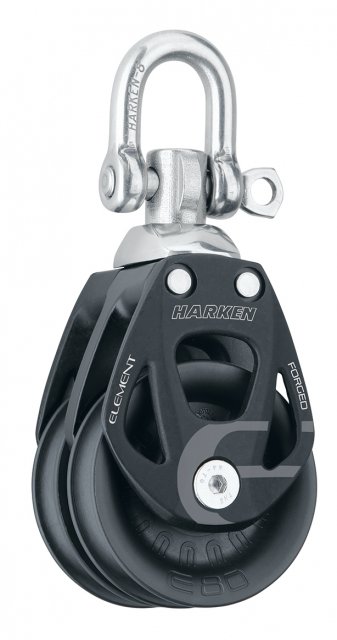 Harken Harken 80mm Element Double Swivel Block