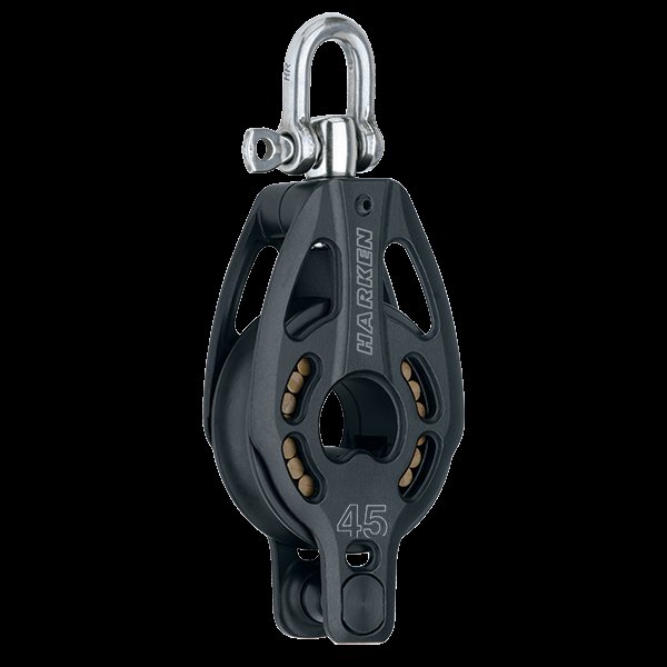 Harken Harken 45mm Single Black Magic Swivel Block w/Becket