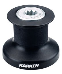 Harken Harken Single Speed Winch with alum/composite  base, drum and top