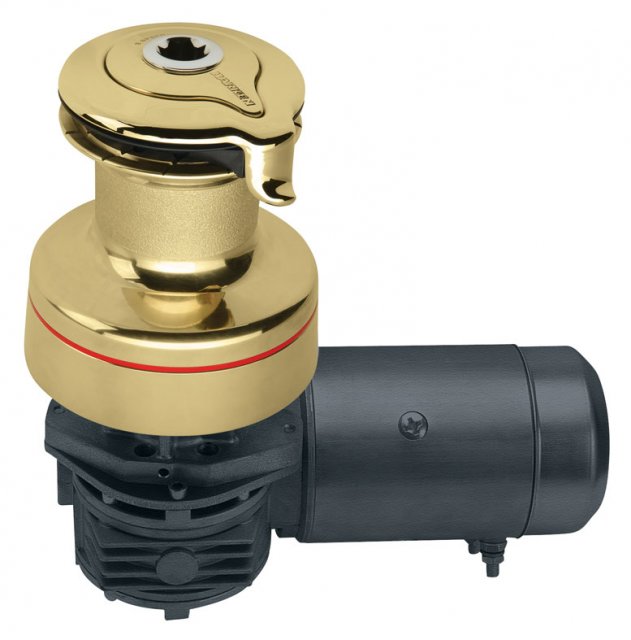 Harken Harken 2 Spd Electric ST Polished Bronze Winch Horizontal Volt