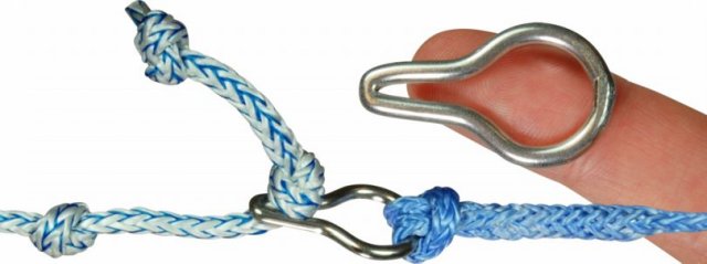 ClamCleat Camcleat Q-Loks - Pack of 2 with 1m Rope & Instructions