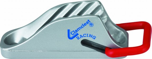 ClamCleat Camcleat Racing Vertical Silver + Spring Gate