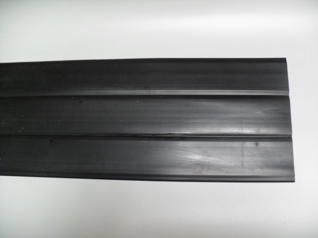 IBS PVC Rubbing Strake Flat 3 Band 15cm Wide Black