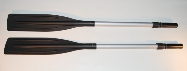 IBS Alu Telescopic Oars 110cm to 155cm Black (Pair)