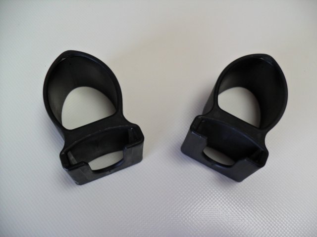 IBS Zodiac Oar Clips Black (Pair) Z2814