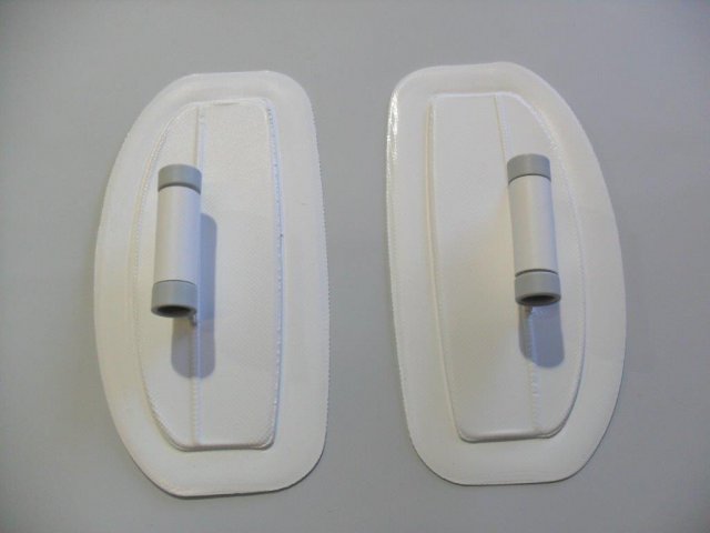 IBS Zodiac Quick Release Seat Patches White Z60735