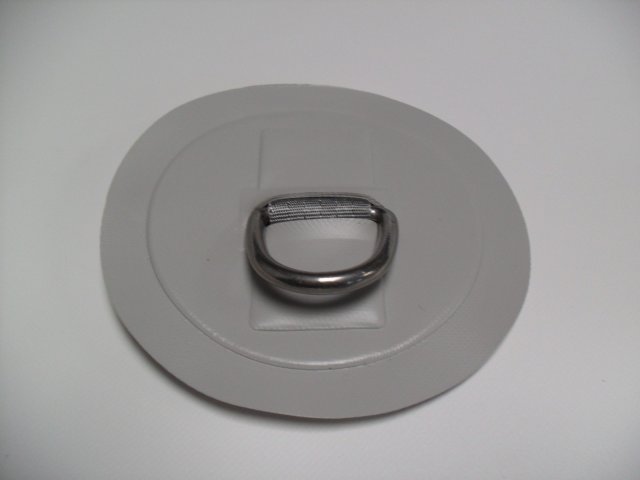 IBS CIRCULAR PVC PATCH 130MM X 30MM EYE GREY