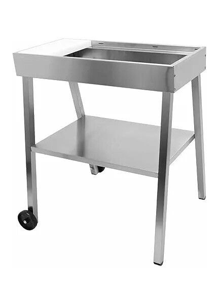 Kenyon Portable Grill Cart Stainless Steel