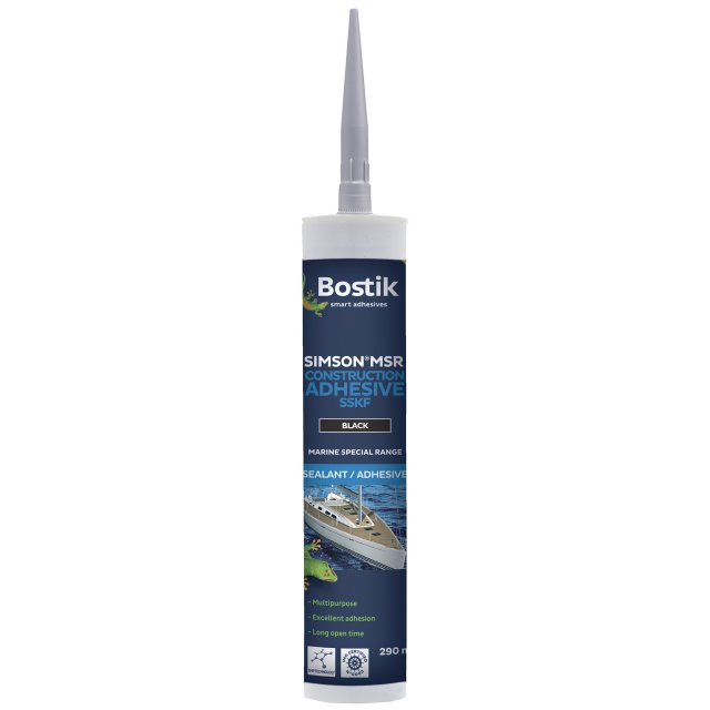 Bostik Bostik Simson MSR Construction Adhesive SSKF : 290 ml, Black