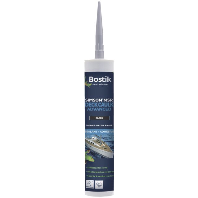 Bostik Bostik Simson MSR Deck Caulk Advanced : 600 ml, Black