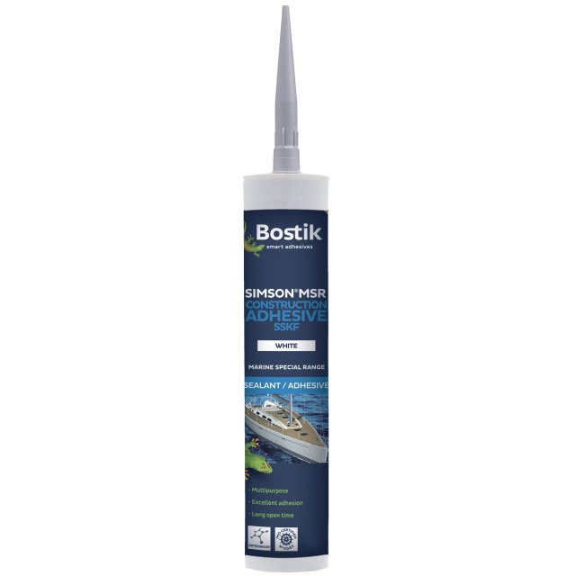 Bostik Bostik Simson MSR Construction Adhesive SSKF : 600 ml, White