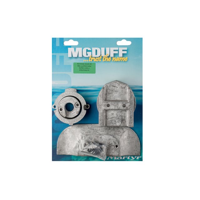 MG Duff MG Duff CMALPHAKITA Mercruiser Stern Drive Aluminium Anode Kit