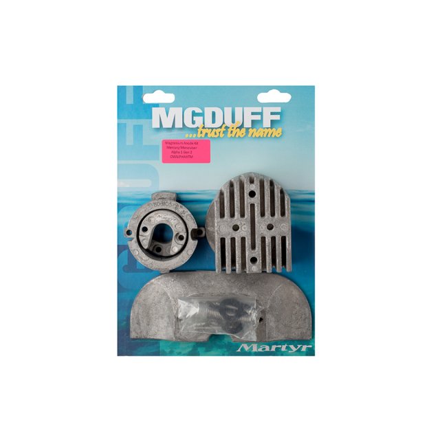 MG Duff MG Duff CMALPHAKITM Mercruiser Stern Drive Magnesium Anode Kit