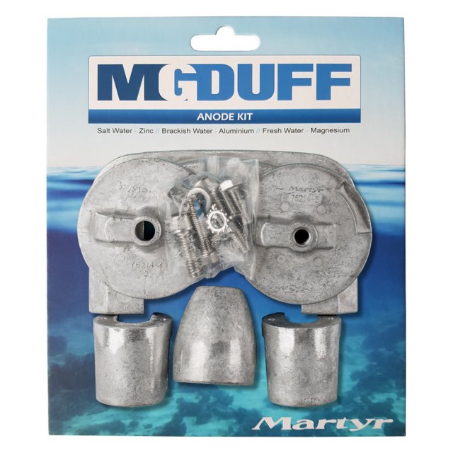 MG Duff MG Duff CMBRAVO3KITA Mercruiser Stern Drive Aluminium Anode Kit