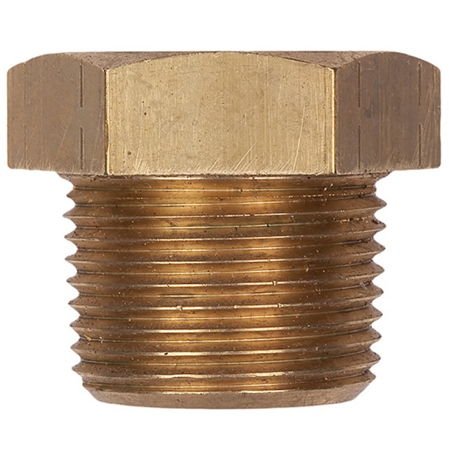 MG Duff MG Duff PP1000B Zinc Brass Plug - 1 in NPT Thread