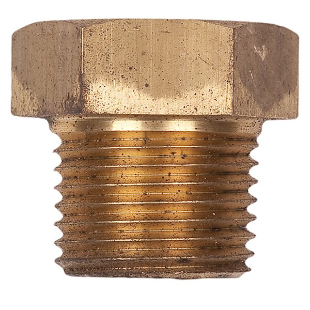 MG Duff MG Duff PP500B Zinc Brass Plug - 1/2 in NPT Thread