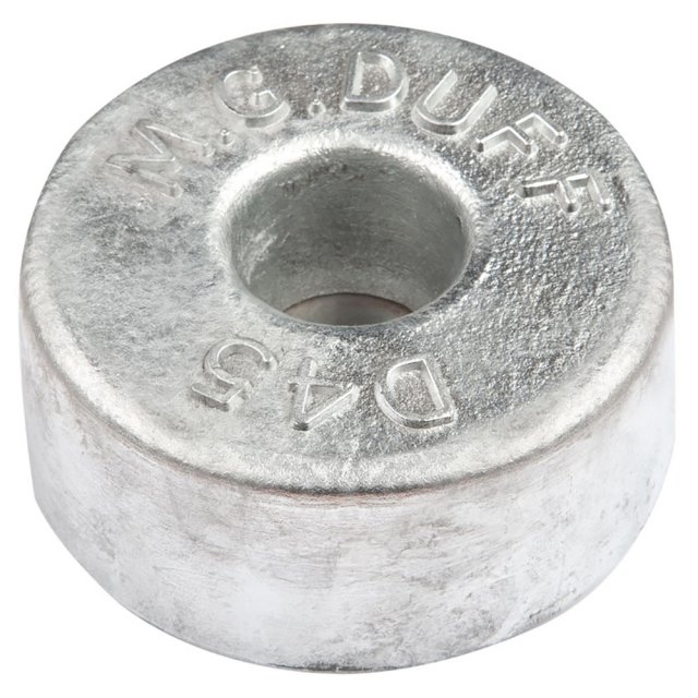 MG Duff MG Duff ZD45 Zinc Hull Anode