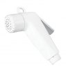 Shower Head, ABS, Short, 1/2'' Thread w/o Hose, White