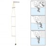 Nuova Rade Flush Mount Emergency Rope Boarding Ladder Man Over Board