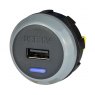 alfatronix Alfatronix PVPWP-A Slimline IP65 Single USB A Charger - Rear Fit