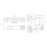 Utoka Utoka 70 Tow Cool Box - Cool Grey