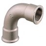 Guidi Guidi Nickel Plated 45 deg. Elbow F-F 1 in 1/4