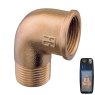 Guidi Guidi Brass 45 deg. Elbow M-F 1/4 in