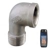 Guidi Guidi Stainless Steel 45 deg. Elbow M-F 1/4 in