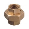 Guidi Guidi Brass Union F-F Tapered Seat 1/8 in