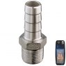 Guidi Guidi Stainless Steel Hose Connector M 1 in 1/2 x 40 mm