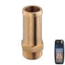 Guidi Guidi Brass Hose Connector in Export in Series with Male Head 1/4 in x 8 mm