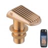 Guidi Guidi Brass Grated Water Intake in Speedy in Series 3/8 in