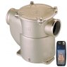 Guidi Guidi Nickel Plated Bronze Water Strainer in Mediterraneo in 3/8 in