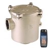 Guidi Guidi Nickel Plated Bronze Water Strainer in Ionio in 3/4 in