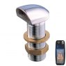 Guidi Guidi Chrome-Plated Brass Shell Scupper Vent in Space in Series - 1 in 1/2