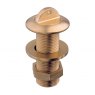 Guidi Guidi Brass Thru-Bilge Outlet with Plug - 1/2 in x 40 mm