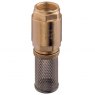 Guidi Guidi Brass Foot-Valve with Stainless steel Filter 3/8 in