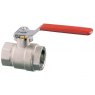 Guidi Guidi Nickel Plated Brass Lever Ball Valve F-F - 1/4 in